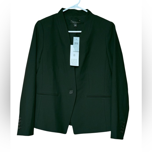 Ann Tylor Petite Cutaway Blazer in Bi-Stretch - Picture 4 of 7